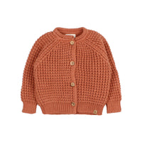 Buho Terracota Bb Soft Knit Cardigan