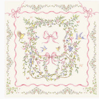 Little Threads The Label Rose Ribbon Garden Muslin Blanket