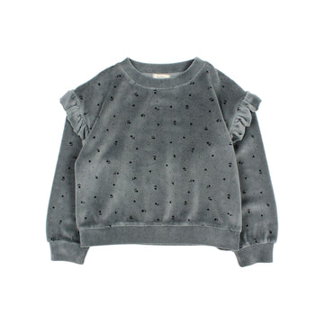 Buho Elephant Velvet Cuore Sweatshirt