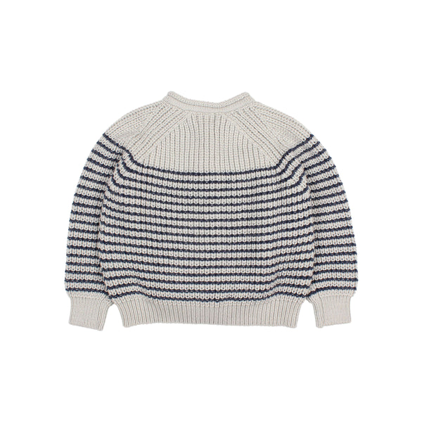 Buho Light Grey Bretone Cardigan