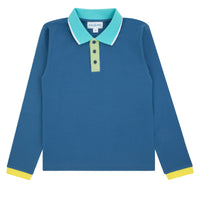 Miss Mini Color-Edge Polo Boys Long Sleeves
