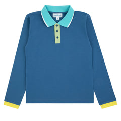 Miss Mini Color-Edge Polo Boys Long Sleeves