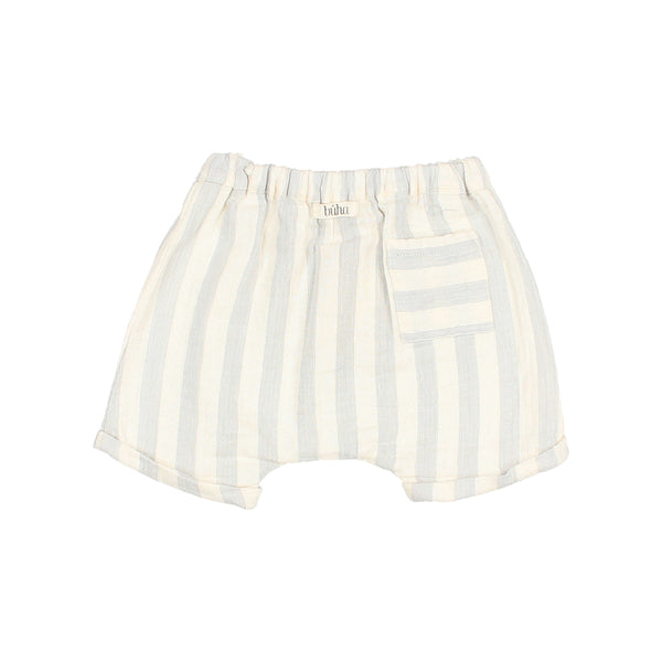 Buho Sky Grey Bb Stripes Shorts
