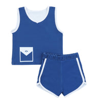 Miss Mini Wave Tank Shorts Set