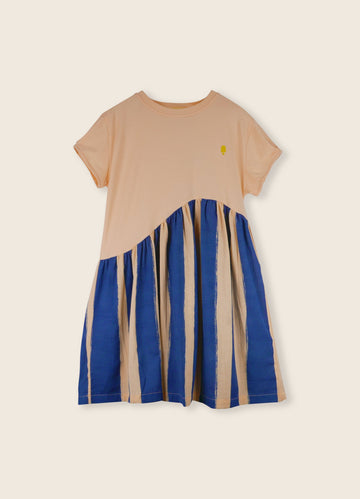 LMN3 Cream Puff Stripes Dress No. 62