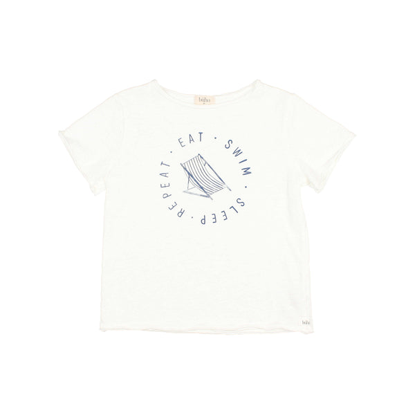 Buho White Summer T-Shirt