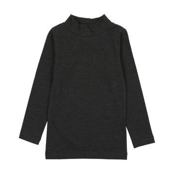 Farren + Me Mock Neck Tshirt Black