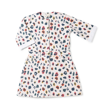 Birnham On The Sea Cargo Dress Rainbow Leopard