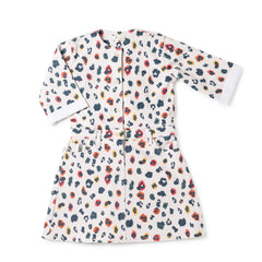 Birnham On The Sea Cargo Dress Rainbow Leopard