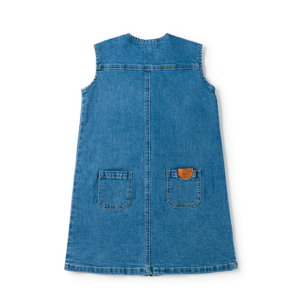 Birnham On The Sea Pocket Jumper Denim