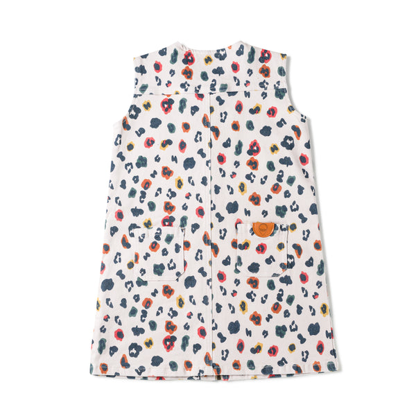 Birnham On The Sea Pocket Jumper Rainbow Leopard