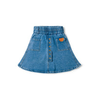 Birnham On The Sea Denim Skirt Denim