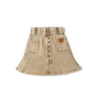 Birnham On The Sea Denim Skirt Desert Denim