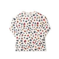 Birnham On The Sea Teen Crew Rainbow Leopard