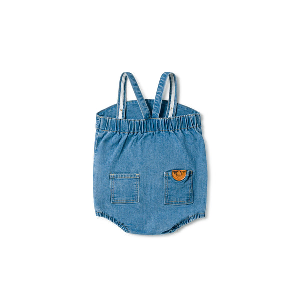 Birnham On The Sea Romper Denim