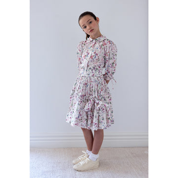 Steph Whispy Floral Print Voile Skirt (8210S)