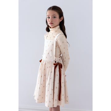 Steph The Label Twigg Printed Cord Pinafore - Twigg Print