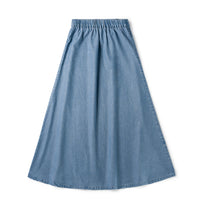 Birnham On The Sea Teen Skirt Stonewash Denim