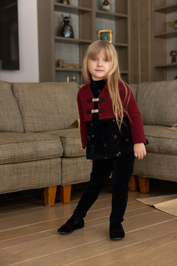 Miss Mini Embroidered Duo Shabbos Girl Set