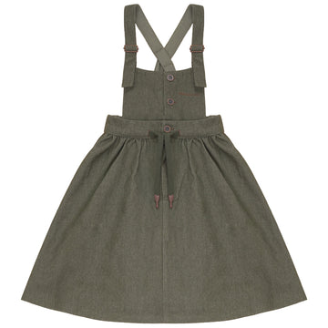 Calla Lili Girl Heritage Dress - Green