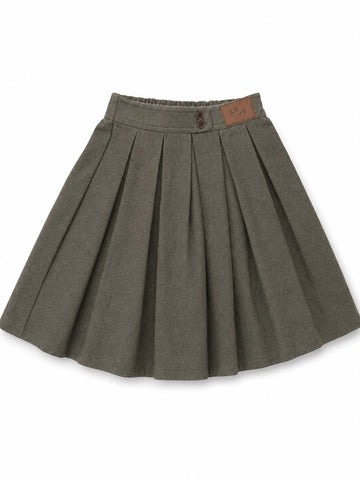 Calla Lili Girl Heritage Skirt - Green