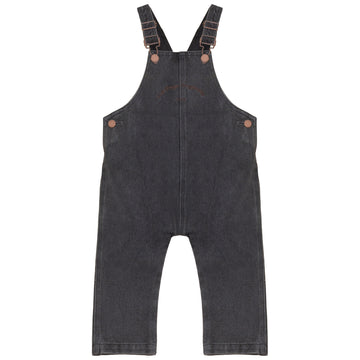 Calla Lili Baby Boy Denim Overall - Black