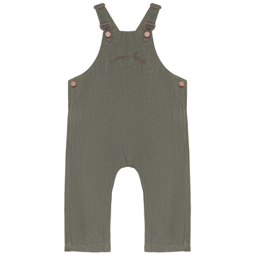 Calla Lili Baby Boy Denim Overall - Green