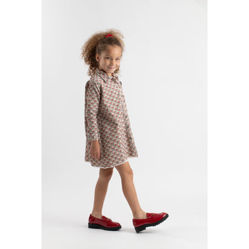 Birnham On The Sea Apple Oversized Shirt Dress