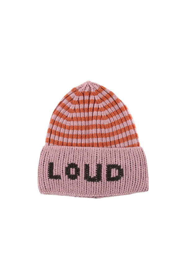 Loud Apparel Rose/Orange/Anthracite Beanie Hat