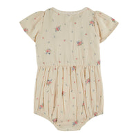 Emile Et Ida Smocked Printed Romper (AD081A) - Paquerette