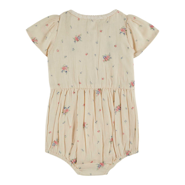 Emile Et Ida Smocked Printed Romper (AD081A) - Paquerette