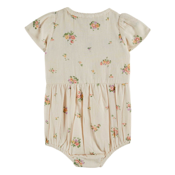 Emile Et Ida Smocked Romper (AD081B) - Althea