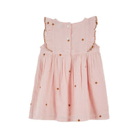 Emile Et Ida Embroidered Dress (AD111A) - Macaron