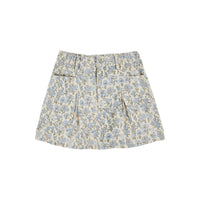 Emile Et Ida All Over Printed Skirt 100% Cotton Made In India (AD187A) - Champetre Bleu