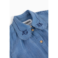 Wolf & Rita Lazuli Girl Blouse Adosinda Woven