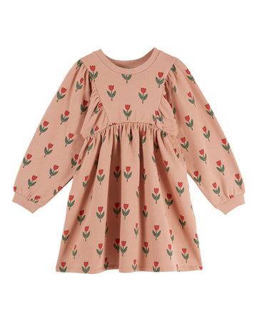Emile et Ida Duffle Printed Dress - Soliflore