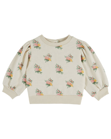 Emile et Ida Flower All-Over Printed Sweatshirt - Fleurs