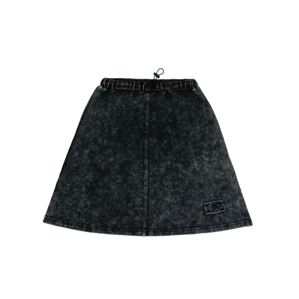 Crew Kids Black Denim Wash Skirt