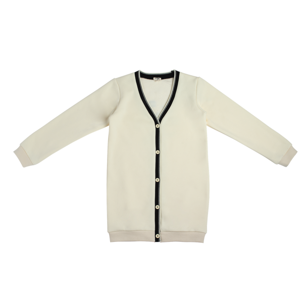 Crew Kids White Caio Cardigan