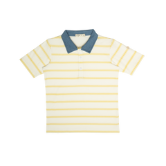 Crew Kids White Cory Polo