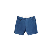 Crew Basics Blue Denim Wash Shorts