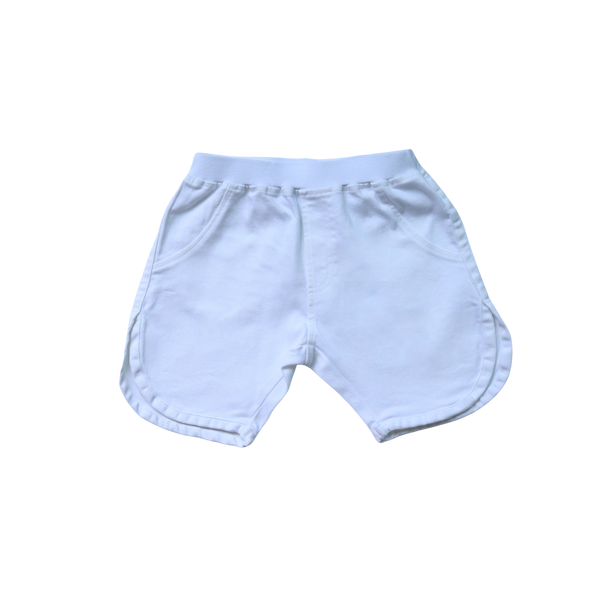 Crew Kids White Denim Shorts