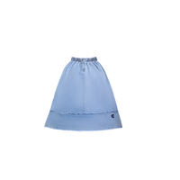 Crew Basics Blue Denim Paperbag Maxi Skirt