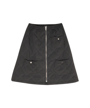Crew Kids Lyla Quilted Skirt Black