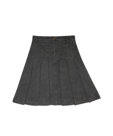 Crew Kids Gracie Denim Skirt Grey