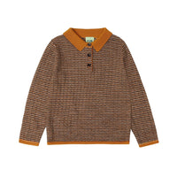 Fub Dark Navy/Ecru/Burnt Am Polo Shirt FUB (0725 AW)