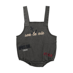 Froo Grey Denim Atlas Romper