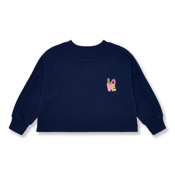 Petit Blush Coco Sweater - Dark Blue