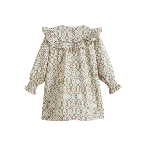 Cera Una Volta Emma Dress Cream Sage