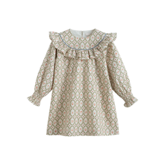 Cera Una Volta Emma Dress Cream Sage